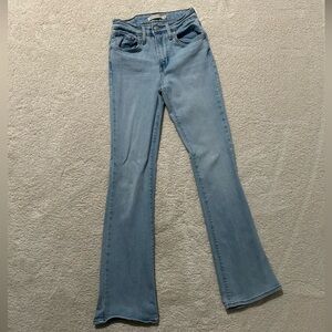 Women's Bootcut levi high rise Jeans